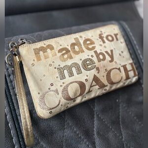 Coach Poppy-“Made For Me by Coach”.  RARE
